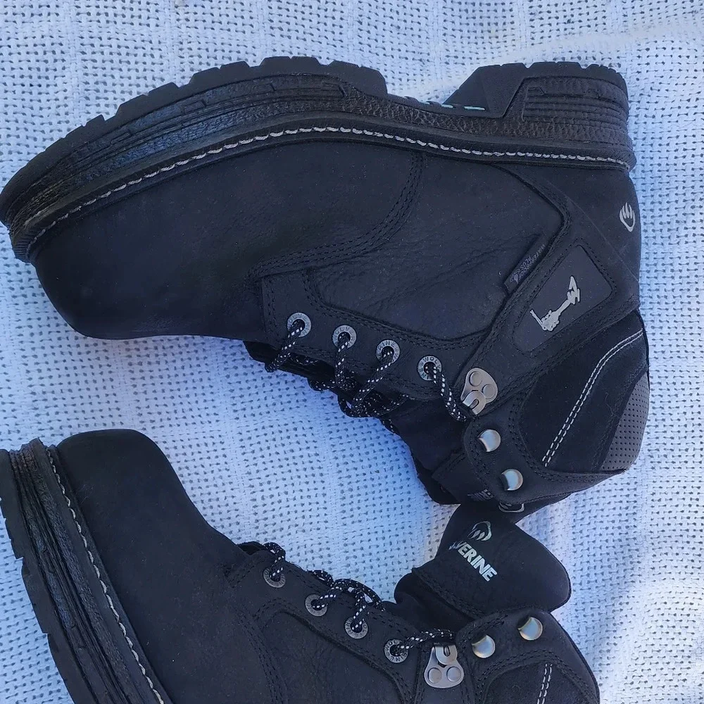 Wolverine Waterproof steel Toe sturdy Work‎ Boots 13